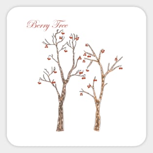 Rowan Tree Sticker